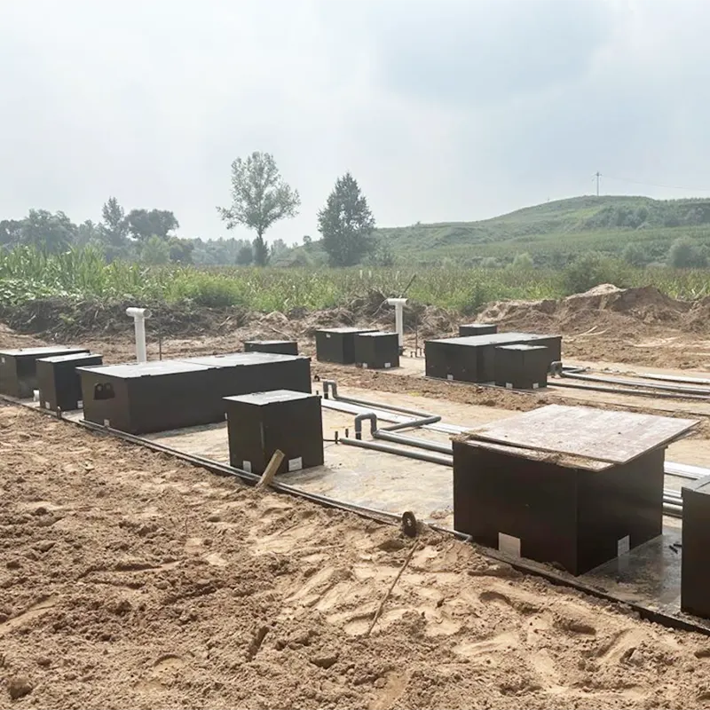 매립형 생활하수 대규모 중앙처리장