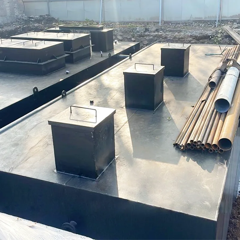 매립형 생활하수 소규모 분산형 설비