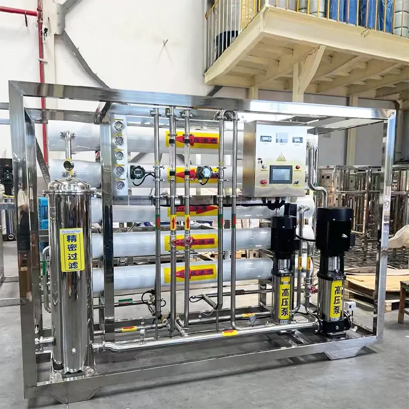 식품 산업을 위한 레벨 2 순수한 물 역삼투 장비