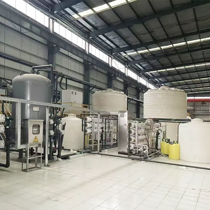 석유화학 산업의 폐수 재사용 장비