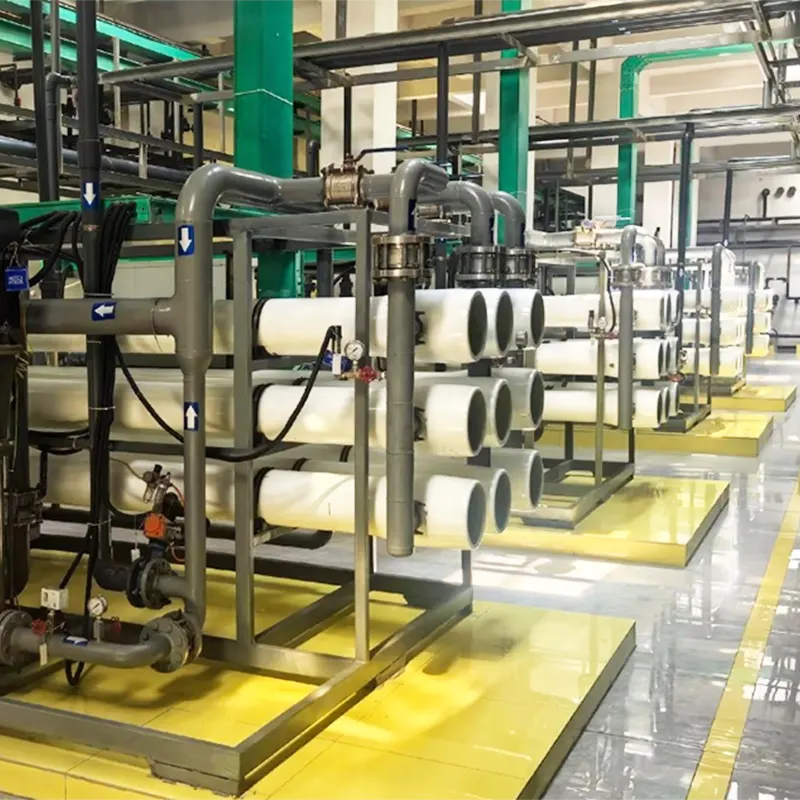 전력 산업의 폐수 재사용 장비